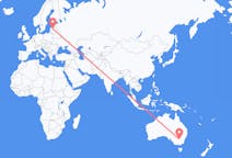 Flyg från Griffith, Australien till Riga, Lettland