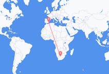南非出发地 丁格尔顿飞往南非目的地 穆尔西亚的航班