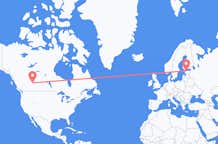 Flights from Edmonton to Tallinn