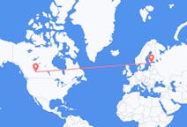 Flights from Edmonton, Canada to Tallinn, Estonia