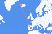 Flyrejser fra Granada til Reykjavík
