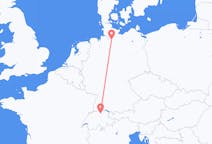 Flyreiser fra Zürich, Sveits til Hamburg, Tyskland