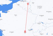 Flights from Lyon to Liege