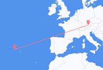Flights from Pico Island, Portugal to Munich, Germany