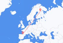 Loty z miasta Kuusamo do miasta San Sebastián