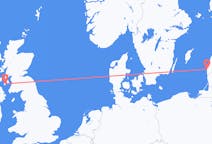 Flights from the city of Campbeltown to the city of Liepāja
