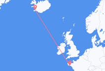 Flyg från Lorient till Reykjavik