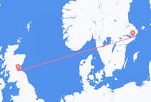 从爱丁堡飞往斯德哥尔摩的航班