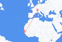 Flights from Bissau to Turin