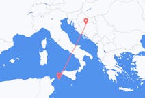 Vluchten van Banja Luka naar Pantelleria