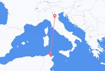 Lennot Tunisista Bolognaan