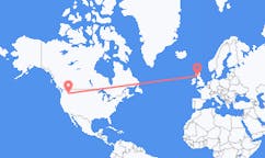 Flyreiser fra Lewiston, USA til Glasgow, Skottland