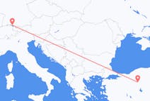Flights from Ankara in Turkey to Friedrichshafen in Germany