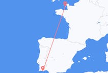 Flyrejser fra Saint Helier til Faro Distrikt
