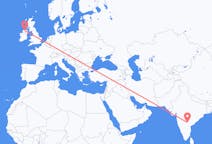 Flyreiser fra Hyderabad, India til Derry, Nord-Irland