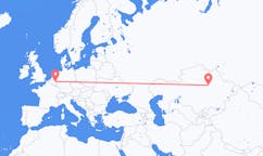 Flights from Karaganda to Maastricht