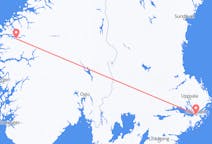 出发地 挪威出发地 桑丹目的地 瑞典斯德哥尔摩的航班