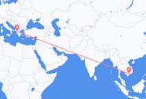 Flyreiser fra Ho Chi Minh-byen, Vietnam til Ioánnina, Hellas