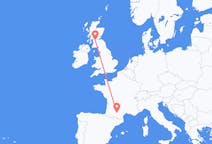 เที่ยวบิน จาก กลาสโกว์, สกอตแลนด์ ไปยัง ตูลูซ, ฝรั่งเศส