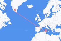 Flights from Enfidha, Tunisia to Qaqortoq, Greenland