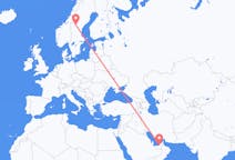 Flyrejser fra Abu Dhabi til Östersund