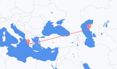 Flyreiser fra Aktau, Kasakhstan til Zakynthos Island, Hellas