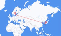 Flights from Tokushima, Japan to Visby, Sweden