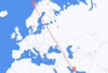 Flights from Dubai, United Arab Emirates to Leknes, Norway