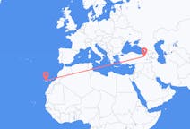 Flights from Tenerife, Spain to Erzurum, Turkey