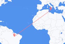 Рейсы из Арагуайны, Бразилия в Валлетту, Мальта