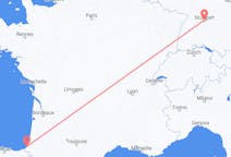 Flights from Biarritz, France to Stuttgart, Germany