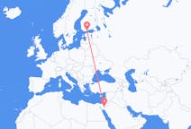 Flights from Aqaba to Helsinki