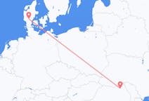 Flights from Billund, Denmark to Suceava, Romania