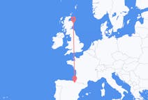 Flights from Pamplona, Spain to Aberdeen, the United Kingdom