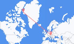 Flights from Qaanaaq, Greenland to Bratislava, Slovakia
