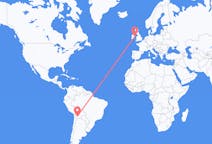 Flyg från Uyuni, Bolivia till Dublin, Irland