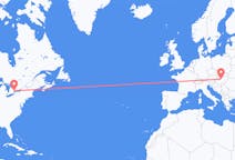 Flyreiser fra Toronto, Canada til Budapest, Ungarn