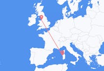 Flyrejser fra Liverpool, England til Alghero, Italien