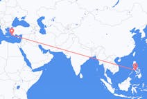 Flyg från Caticlan, Filippinerna till Rhodes, England, Grekland