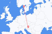Flyreiser fra Zagreb, til Göteborg