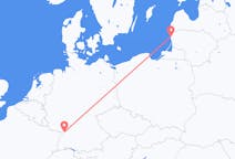 Flights from Palanga in Lithuania to Karlsruhe in Germany