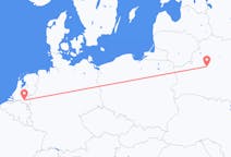 ベラルーシのから ミンスク、オランダのへ アイントホーフェンフライト