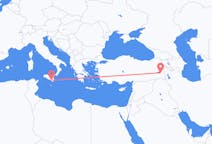 Flyreiser fra Van, Tyrkia til Comiso, Italia