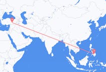 Flyreiser fra Cagayan de Oro, Filippinene til Malatya, Tyrkia