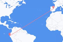 Flights from Talara, Peru to Madrid, Spain