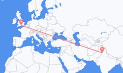 Flyg från Amritsar, Indien till Southampton, England