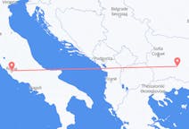 Flyg från Plovdiv, Bulgarien till Rom, Italien