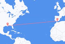 Flights from New Orleans, the United States to Málaga, Spain