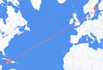 Flyreiser fra Kingston, til Stockholm
