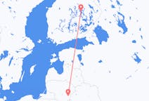 Flights from Vilnius in Lithuania to Kuopio in Finland